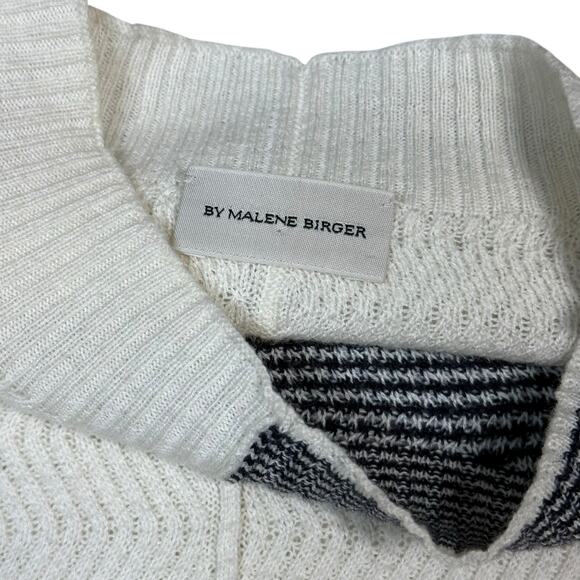 By Malene Birger Wool Striped Sweater XS - Picture 4 of 9